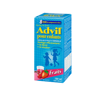 Image 1 du produit Advil - Advil suspension pour enfants, 100 ml, fruits