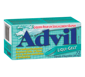 Image du produit Advil - Advil Liqui-Gels, 72 unités
