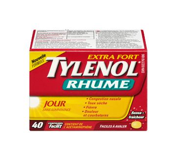 Image 3 du produit Tylenol - Tylenol Rhume extra fort formule jour, 40 unités