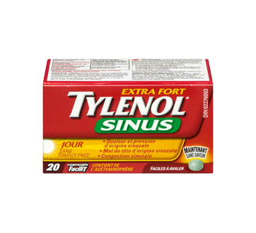 Image 3 du produit Tylenol - Tylenol Sinus extra fort formule jour, 20 unités