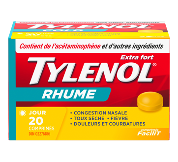 Image 1 du produit Tylenol - Tylenol Rhume extra fort formule jour, 20 unités