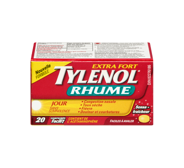 Image 3 du produit Tylenol - Tylenol Rhume extra fort formule jour, 20 unités