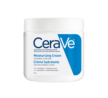 Crème hydratante pour peau normale à sèche, 453 g – CeraVe : Hydratant