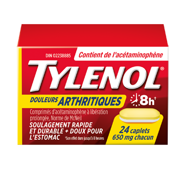 Image du produit Tylenol - Tylenol douleurs arthritiques, 24 unités