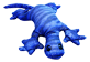Vignette du produit manimo - Lézard lourd, 2 kg, bleu