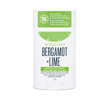 Savon déodorant naturel bergamote + lime, 75 g