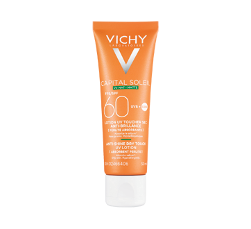 Capital Soleil lotion UV toucher sec anti-brillance FPS 60