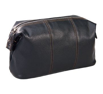 Sac cosmétiques pour hommes, 1 unité, noir