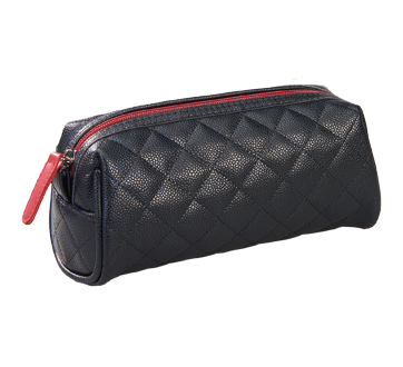 Sac cosmétiques, noir mat, 1 unité, petit