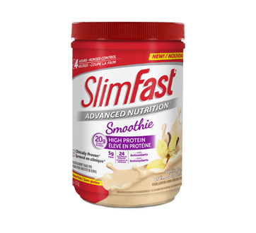 Nutrition Avancée mélange de substitut de repas, 312 g, crème à la vanille  – SlimFast : Poudre et mélange