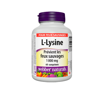 L-Lysine capsules, 60 unités