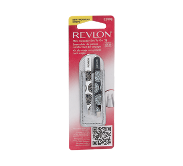 Image 2 du produit Revlon - Ensemble de pinces miniformat de voyage, 2 unités