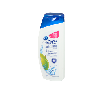 Image 1 du produit Head & Shoulders - Shampooing et revitalisant antipelliculaire 2 en 1, 700 ml, pomme verte