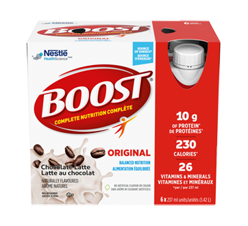 Image du produit Nestlé - Boost, 6 x 237 ml, moka