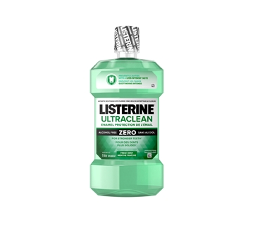 Image du produit Listerine - Zero Ultraclean Protection de l'Émail rince-bouche antiseptique, 1 L, menthe fraîche