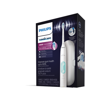 Image 2 du produit Philips - Sonicare ProtectiveClean 4500 brosse à dents électrique rechargeable, 1 unité, blanc