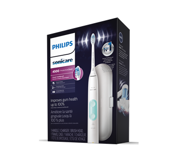 Image 3 du produit Philips - Sonicare ProtectiveClean 4500 brosse à dents électrique rechargeable, 1 unité, blanc