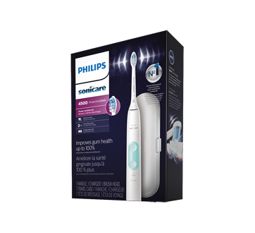 Image 3 du produit Philips - Sonicare ProtectiveClean 4500 brosse à dents électrique rechargeable, 1 unité, blanc