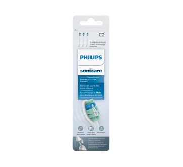 Image du produit Philips - Sonicare Contrôle Optimal de la Plaque têtes de brosses à dents, 3 unités