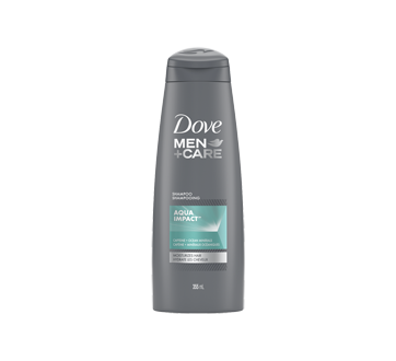 Image du produit Dove Men + Care - Shampooing, 355 ml, aqua choc