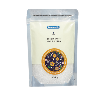 Sel d'epsom, 454 g, lait et miel