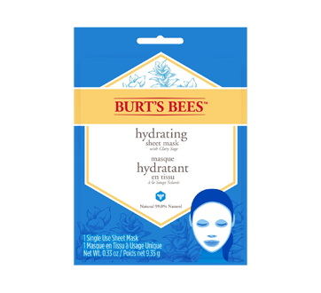 Masque hydratant en tissu, 1 unité