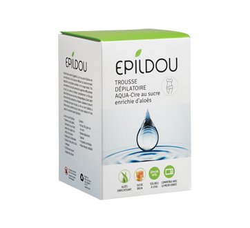 Trousse Dépilatoire Aqua cire au sucre enrichie d'aloès, 1 unité