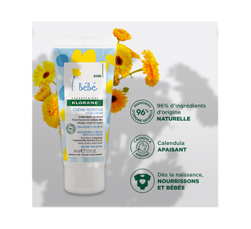 Image 3 du produit Klorane Bébé - Crème nutritive, 40 ml