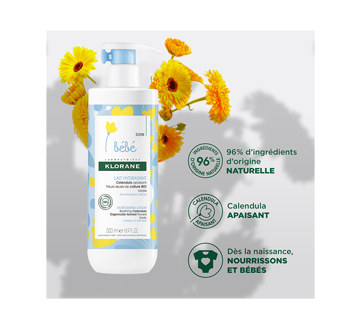 Image 3 du produit Klorane Bébé - Lait hydratant, 500 ml