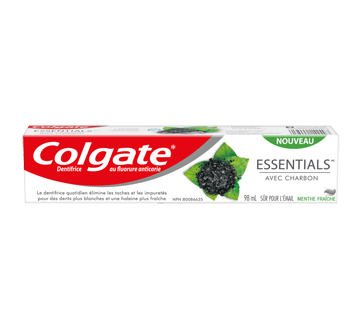 Essentials avec charbon dentifrice , 98 ml