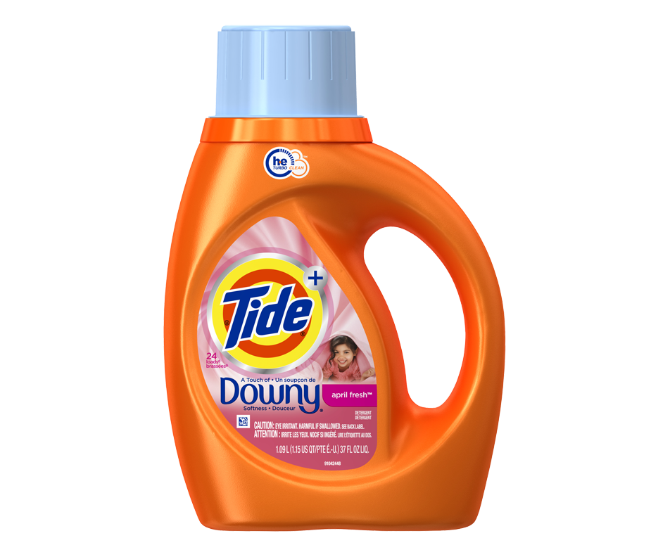 Détergent à lessive liquide avec un soupçon de Downy, April Fresh, 1,09