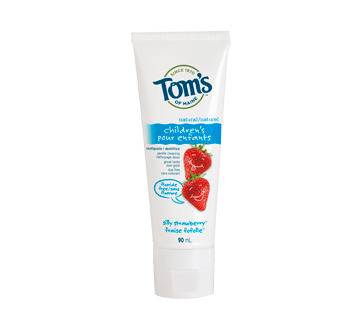 Dentifrice Pour Enfants Naturel Sans Fluorure 90 Ml Fraise Fofolle Tom S Of Maine Pate A Dents Jean Coutu