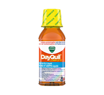 Image du produit Vicks - DayQuil Complete rhume et grippe liquide, 236 ml