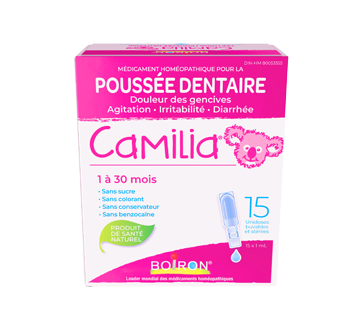 Camilia Poussee Dentaire 15 X 1 Ml Boiron Boiron Jean Coutu