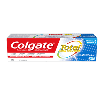 Image du produit Colgate - Total blanchissant dentifrice, 70 ml