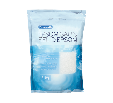 Sel d'epsom, sans parfum, 2 kg – Personnelle : Sels, huile, bain