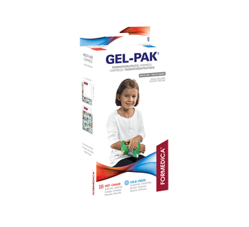 Compresse de gel chaude ou froide réutilisable (grand format), 1 unité, 27.3 cm x 29.5 cm