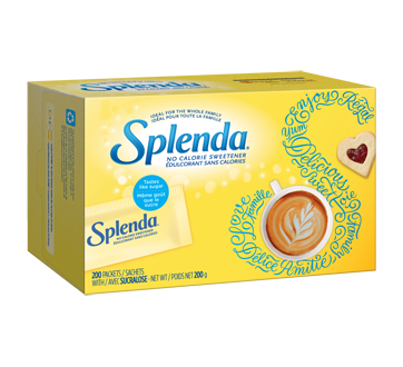 Splenda édulcorant en sachets, 200 unités