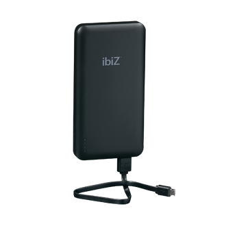 Image 2 du produit ibiZ - Chargeur portatif de 10 000 mAh, 1 unité