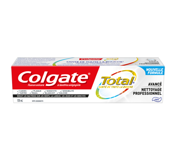 Total avancé nettoyage professionnel dentifrice, 120 ml