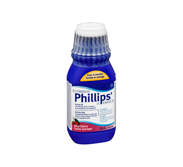 Image 2 du produit Phillips - Phillips lait de magnésie liquide, 350 ml, cerise