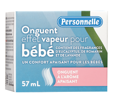 Image du produit Personnelle - Onguent effet vapeur pour bébé, 57 ml