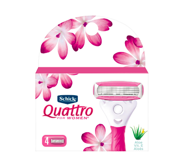 Image du produit Schick - Quattro for Women Peau ultra douce pour femmes cartouches, 4 unités