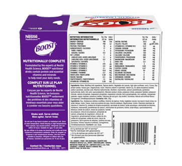 Image 2 du produit Nestlé - Boost Diabétique supplément traditionnel, 6 x 237 ml, chocolat