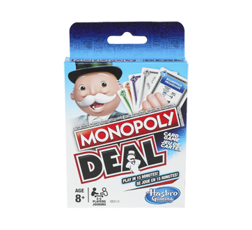 Monopoly Deal jeu de cartes, 1 unité