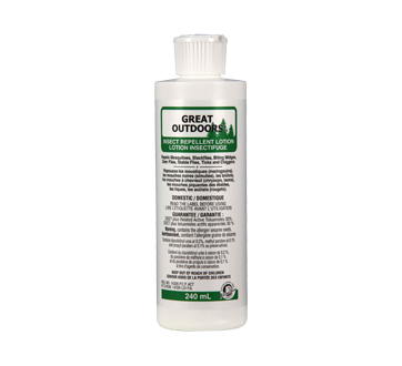 Great Outdoors lotion insectifuge, 240 ml