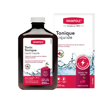 Tonique, 350 ml, cerise – Valda : Multivitamine pour adulte | Jean CoutuAperçuAperçuAperçuAperçu