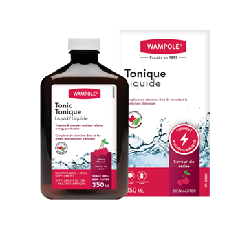 Image du produit Wampole - Tonique, 350 ml, cerise