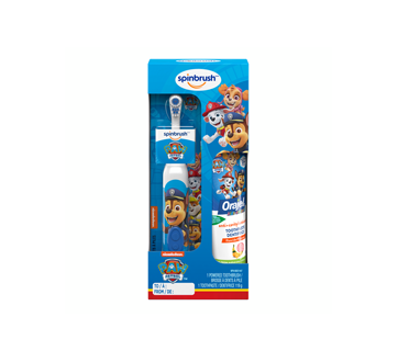 Ensemble brosse à dent et dentifrice, 2 unités, Pat'Patrouille