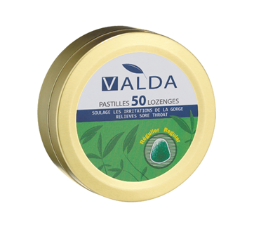 Image 2 du produit Valda - Pastilles pour la toux, 50 unités, menthol et eucalyptus